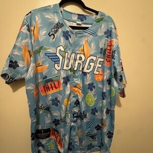 Surge Blue Print Men's Jersey